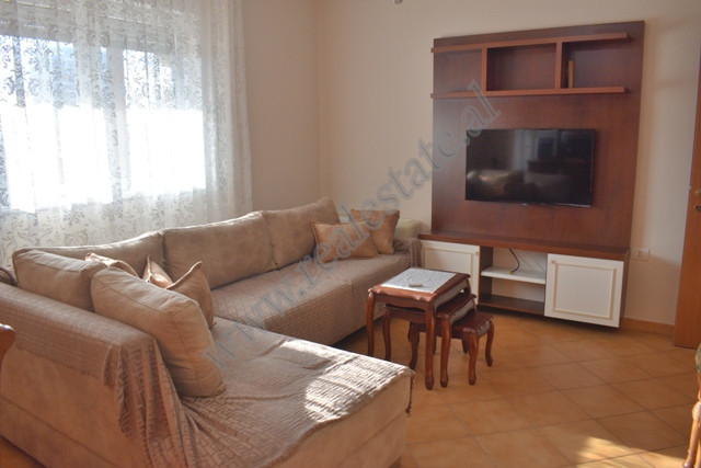 Two bedroom apartment for rent in Dervish Hima street near Air Albania Stadium in Tirana.
It is loc